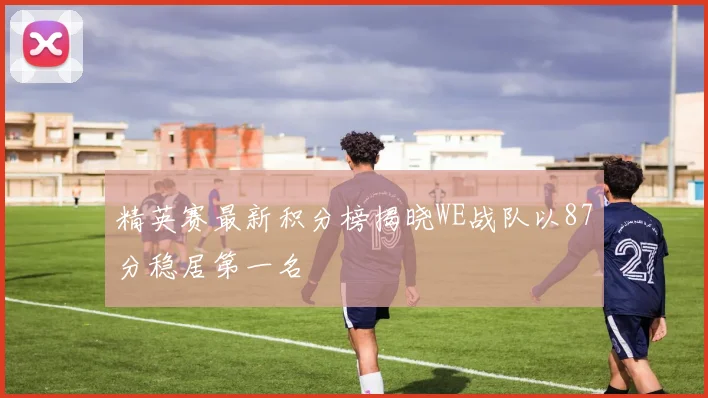 精英赛最新积分榜揭晓WE战队以87分稳居第一名